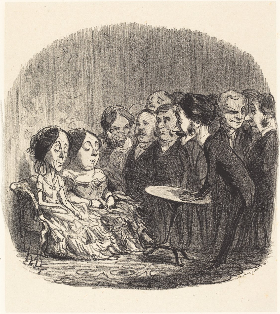 Poltergeisten av Honoré Daumier