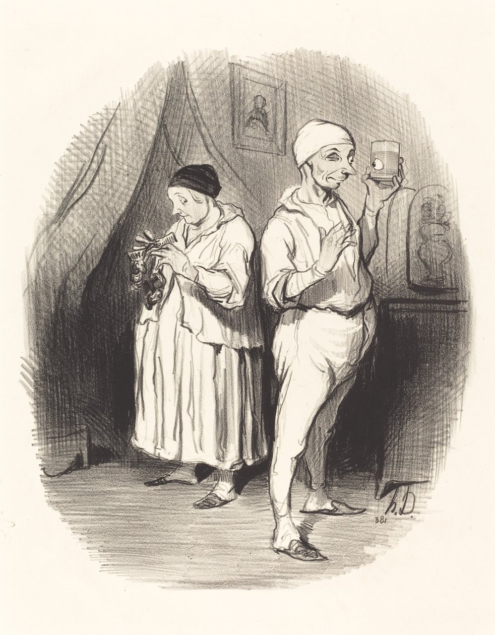 Mesterens øye av Honoré Daumier