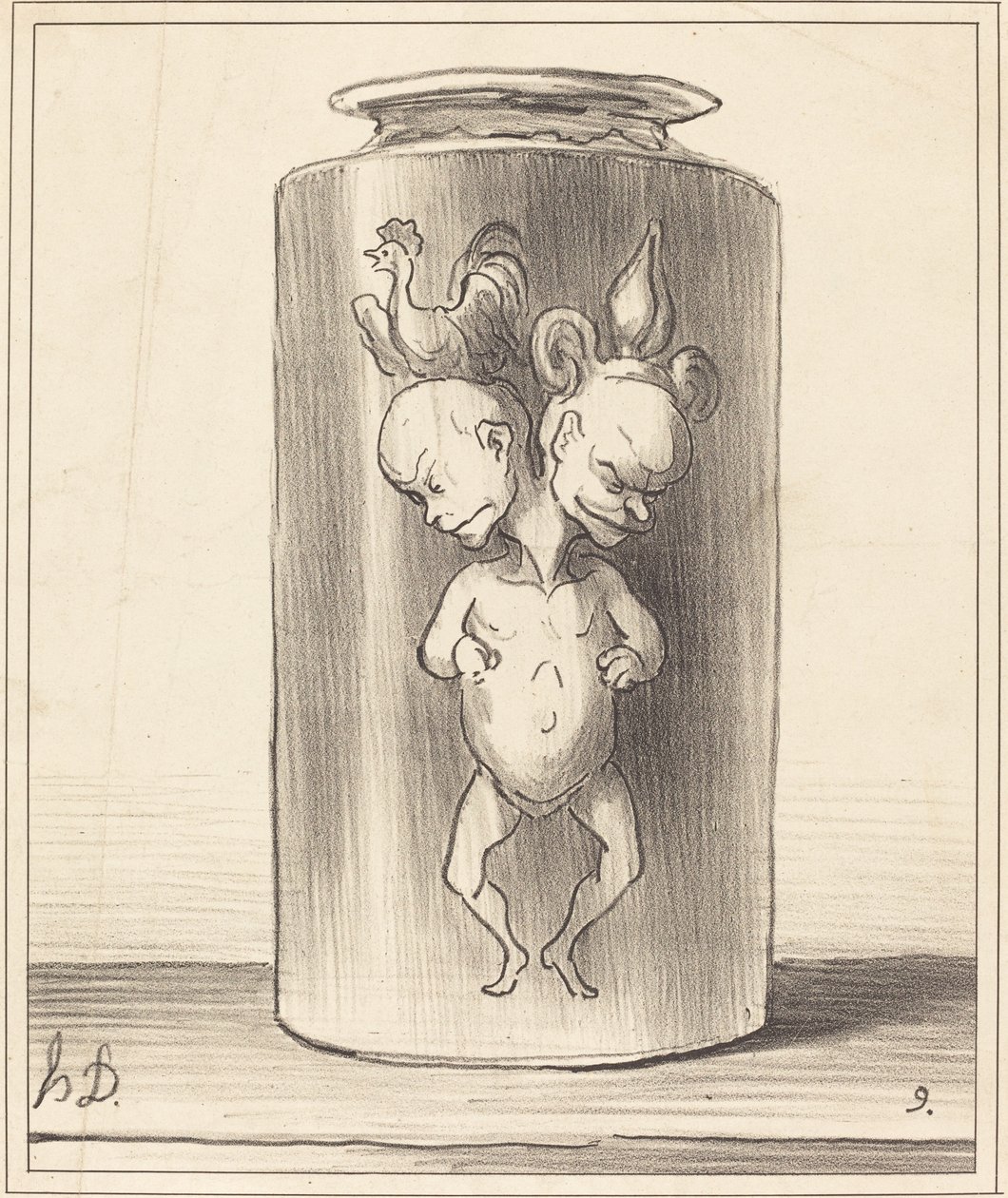 Fusjon av Honoré Daumier