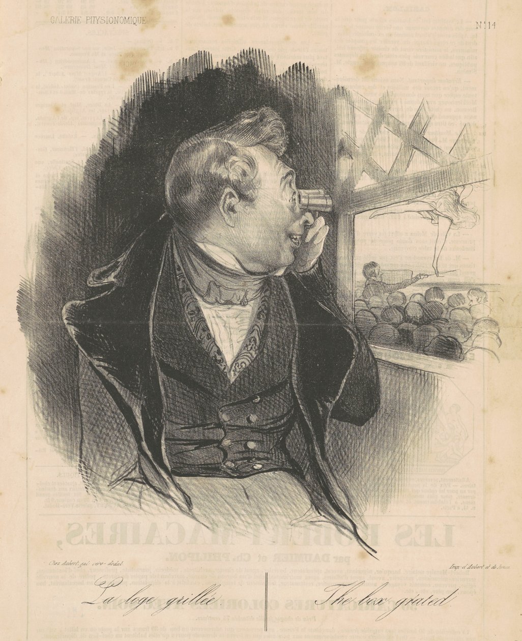 Den grillede hytta av Honoré Daumier