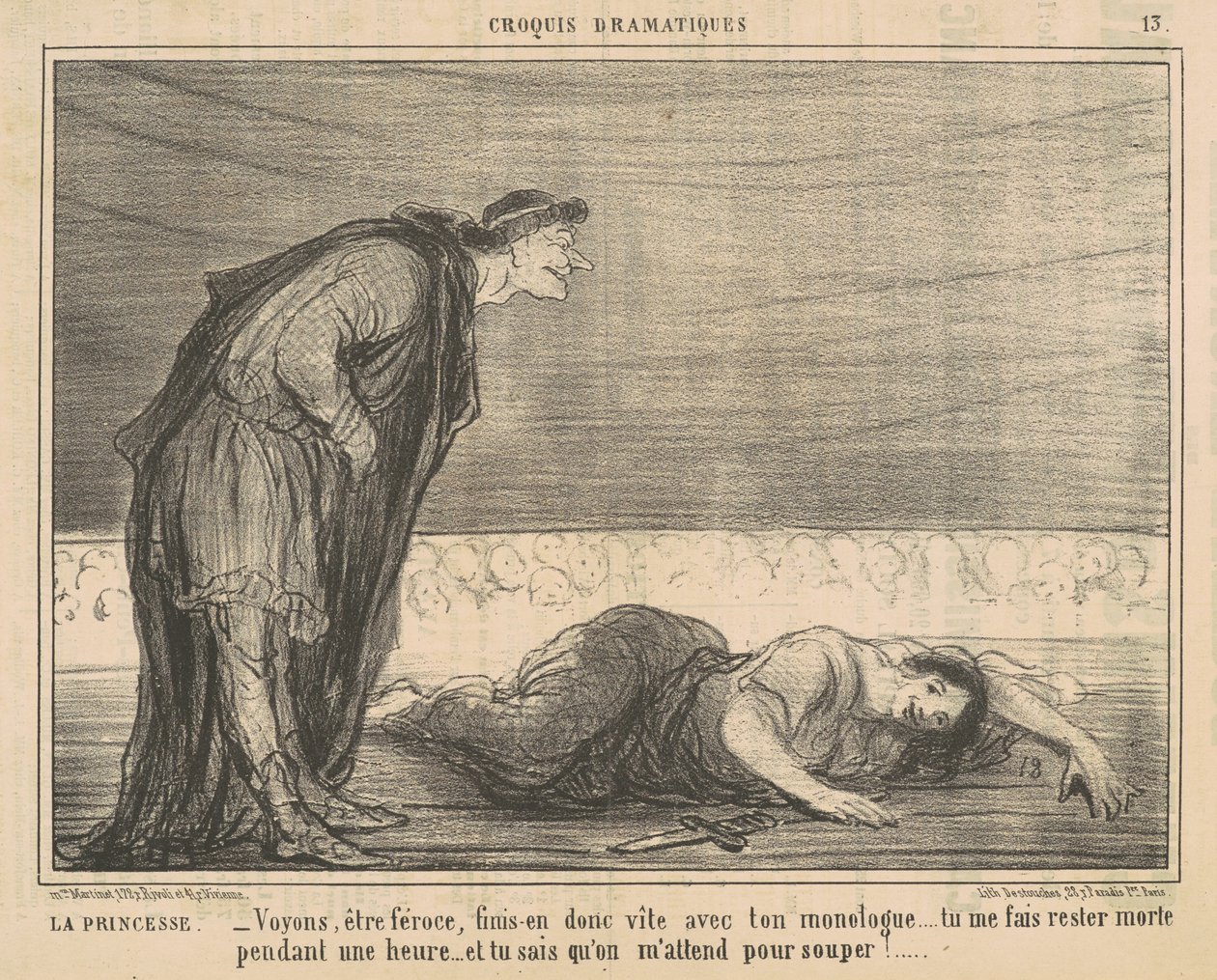 Prinsesse av Honoré Daumier