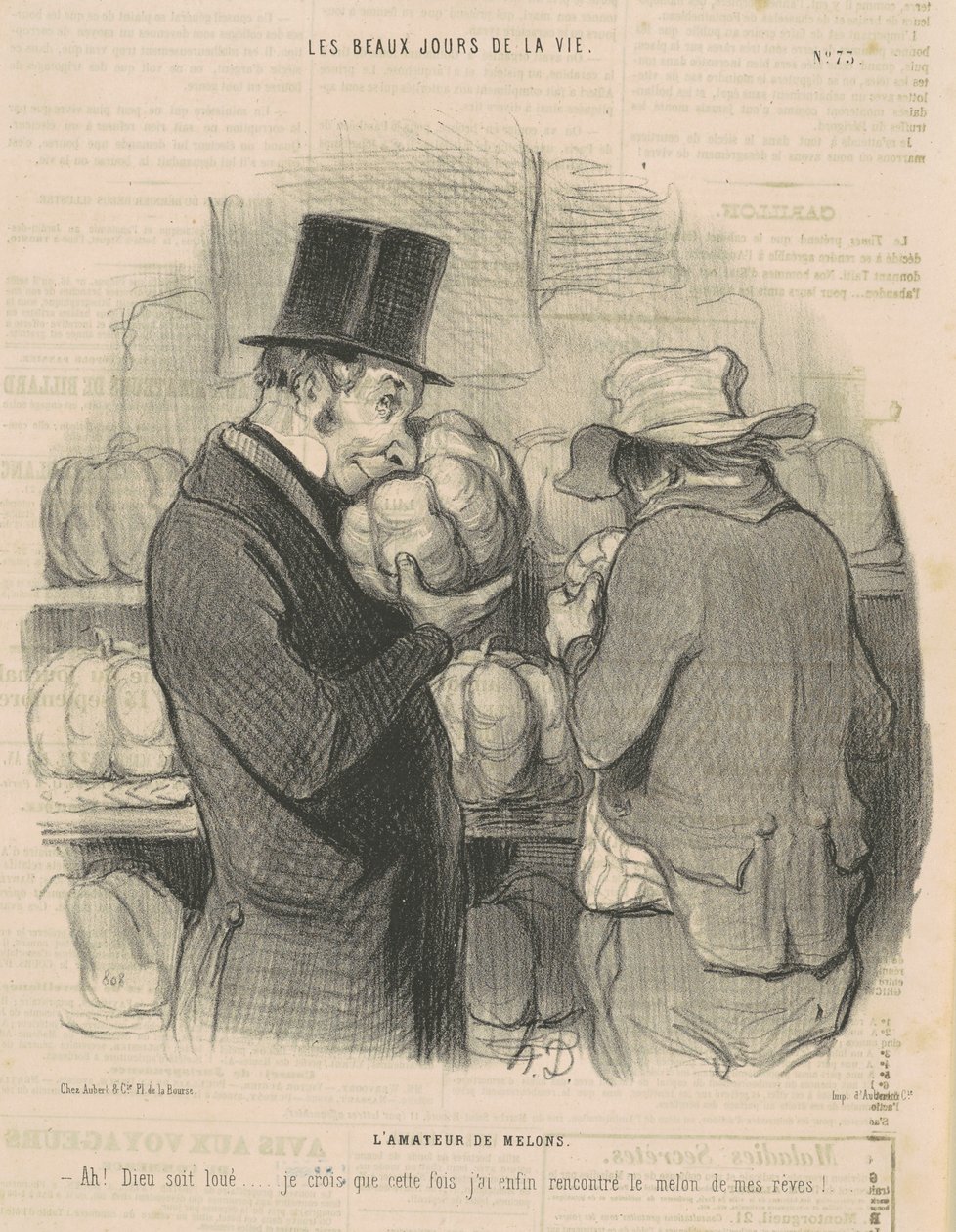 Melonelskeren av Honoré Daumier