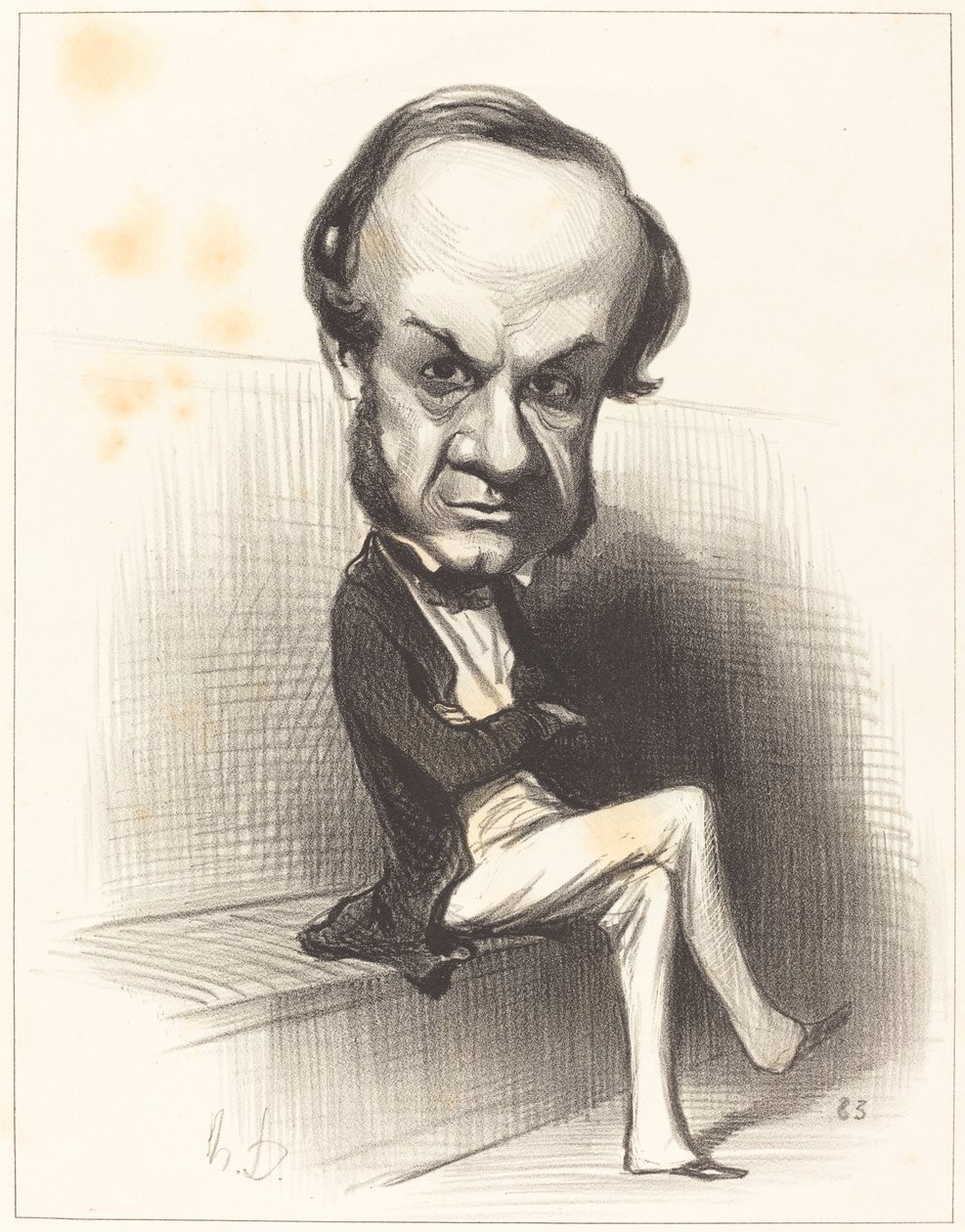 Lannes, hertug av Montebello av Honoré Daumier