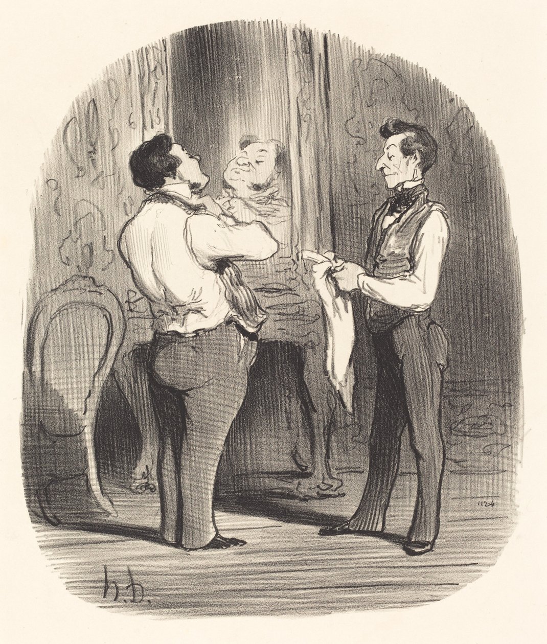 Dagen når det gjelder å gjøre en erobring av Honoré Daumier