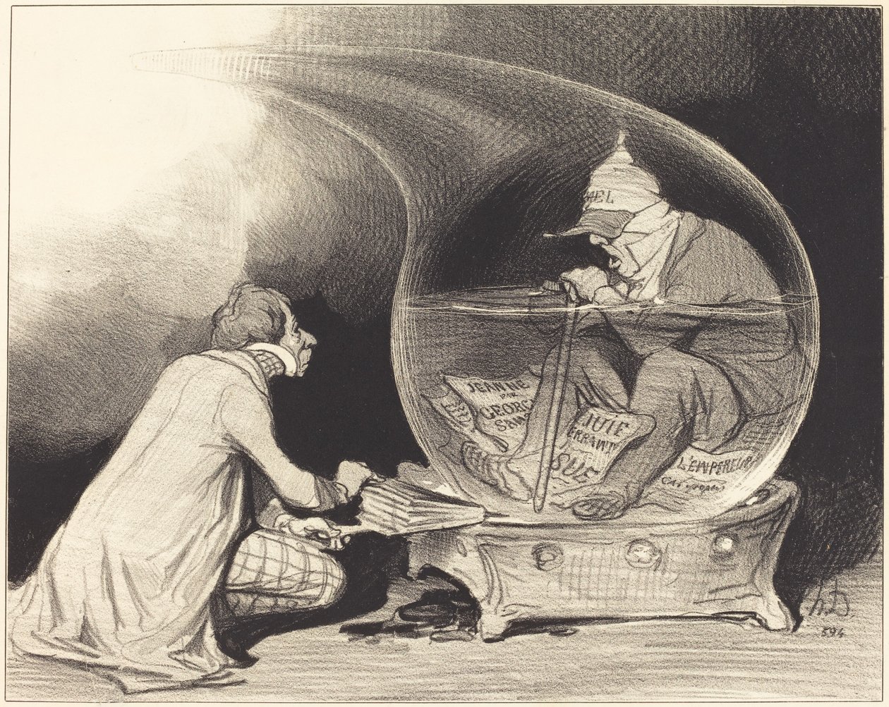 Foryngelsen av det konstitusjonelle av Honoré Daumier