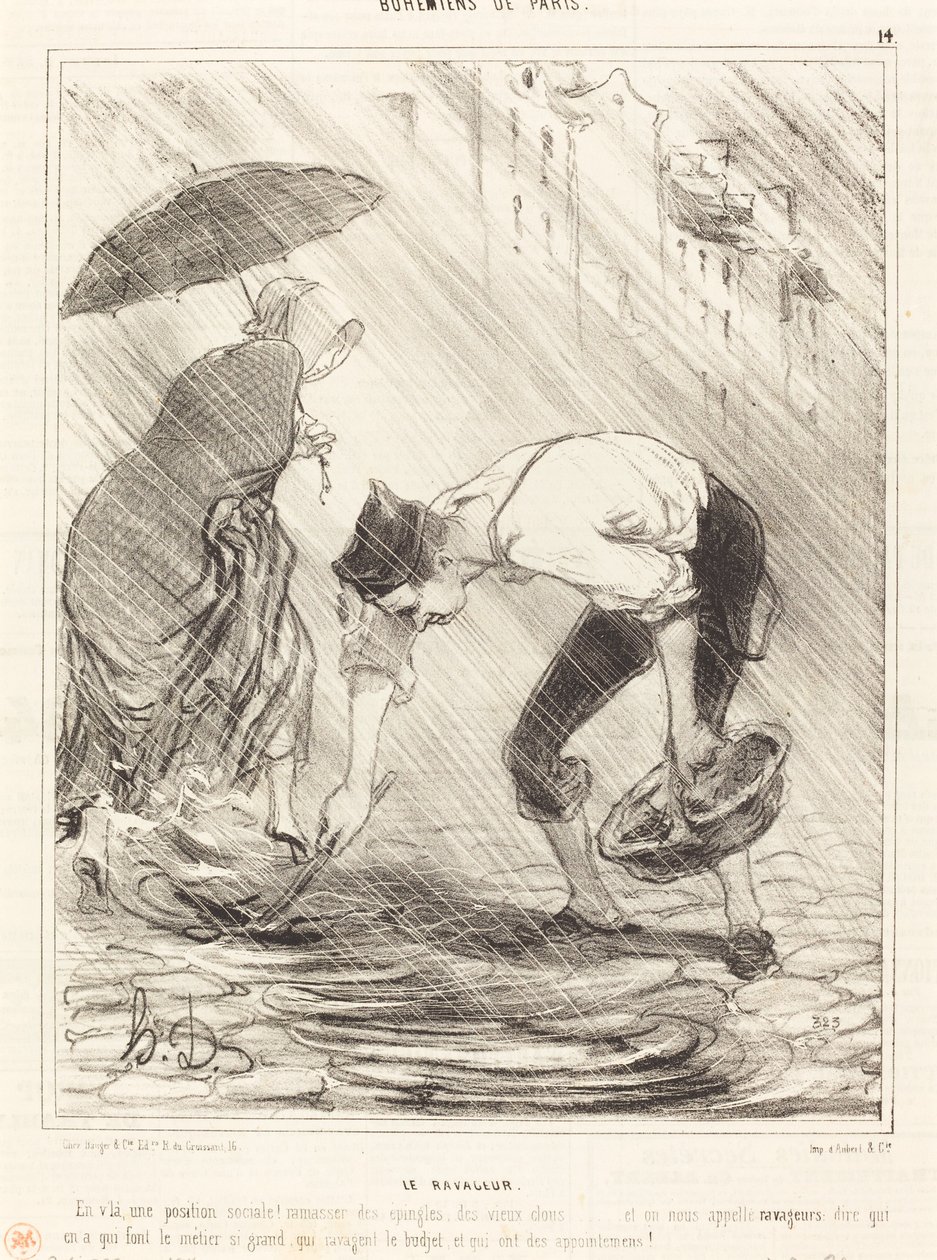 The Ravager av Honoré Daumier