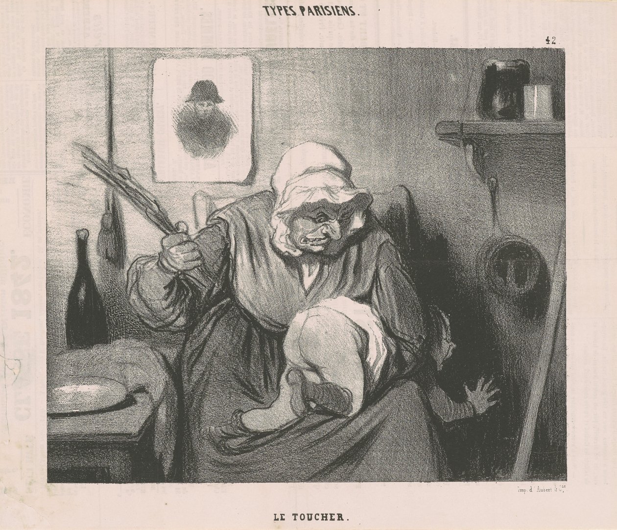 Ta på av Honoré Daumier