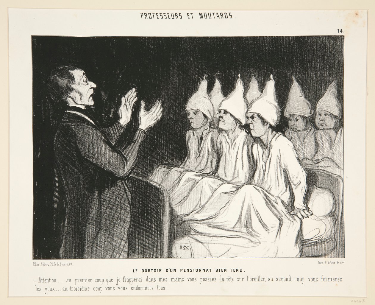 Hybelen til av Honoré Daumier