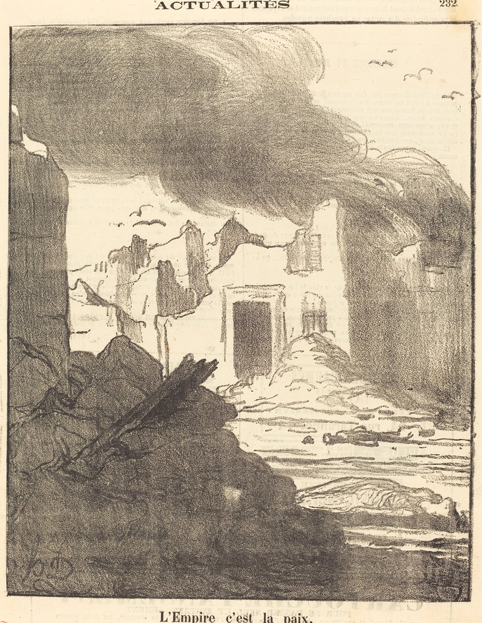 Imperiet er fred av Honoré Daumier