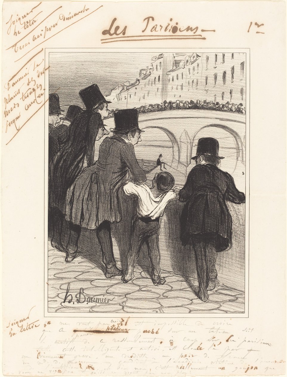 Tilskuere av Honoré Daumier
