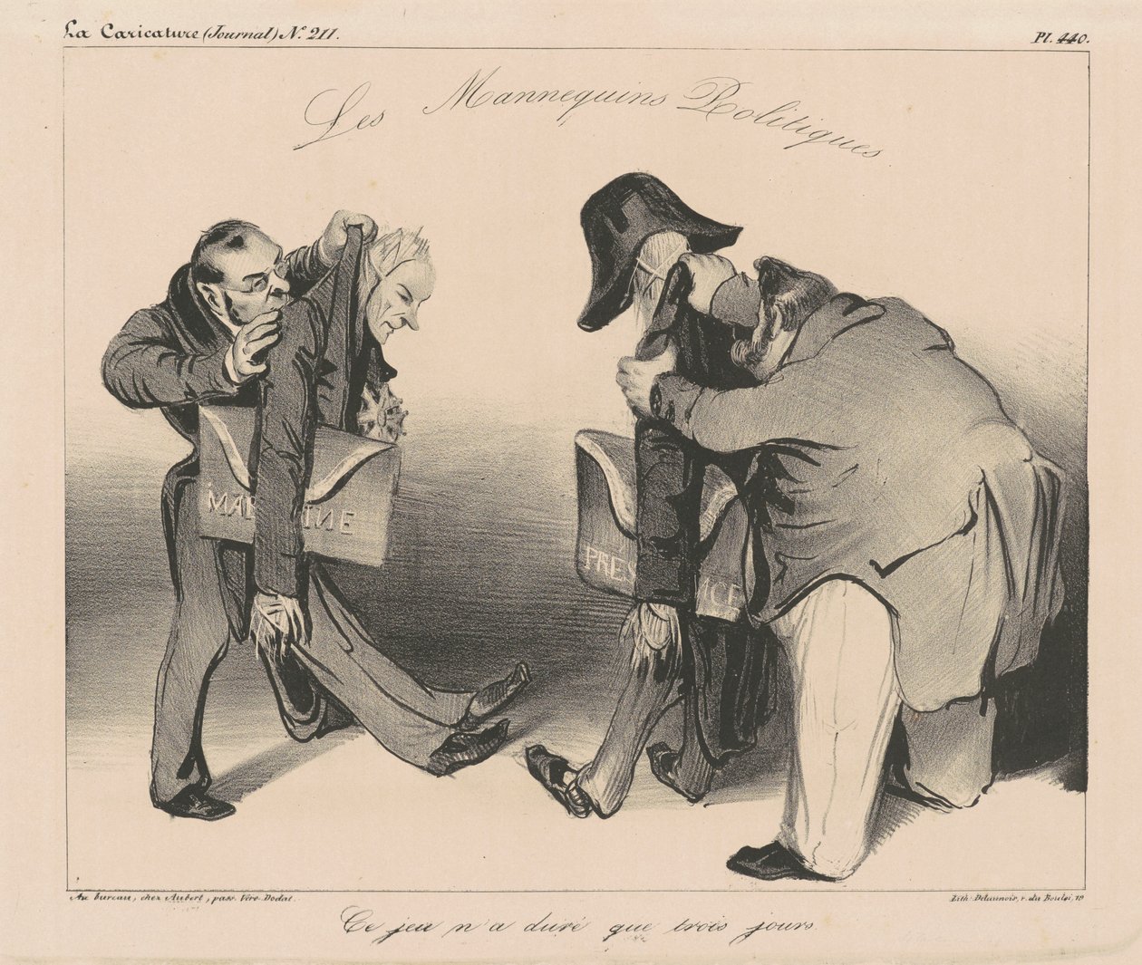 Politiske modeller av Honoré Daumier