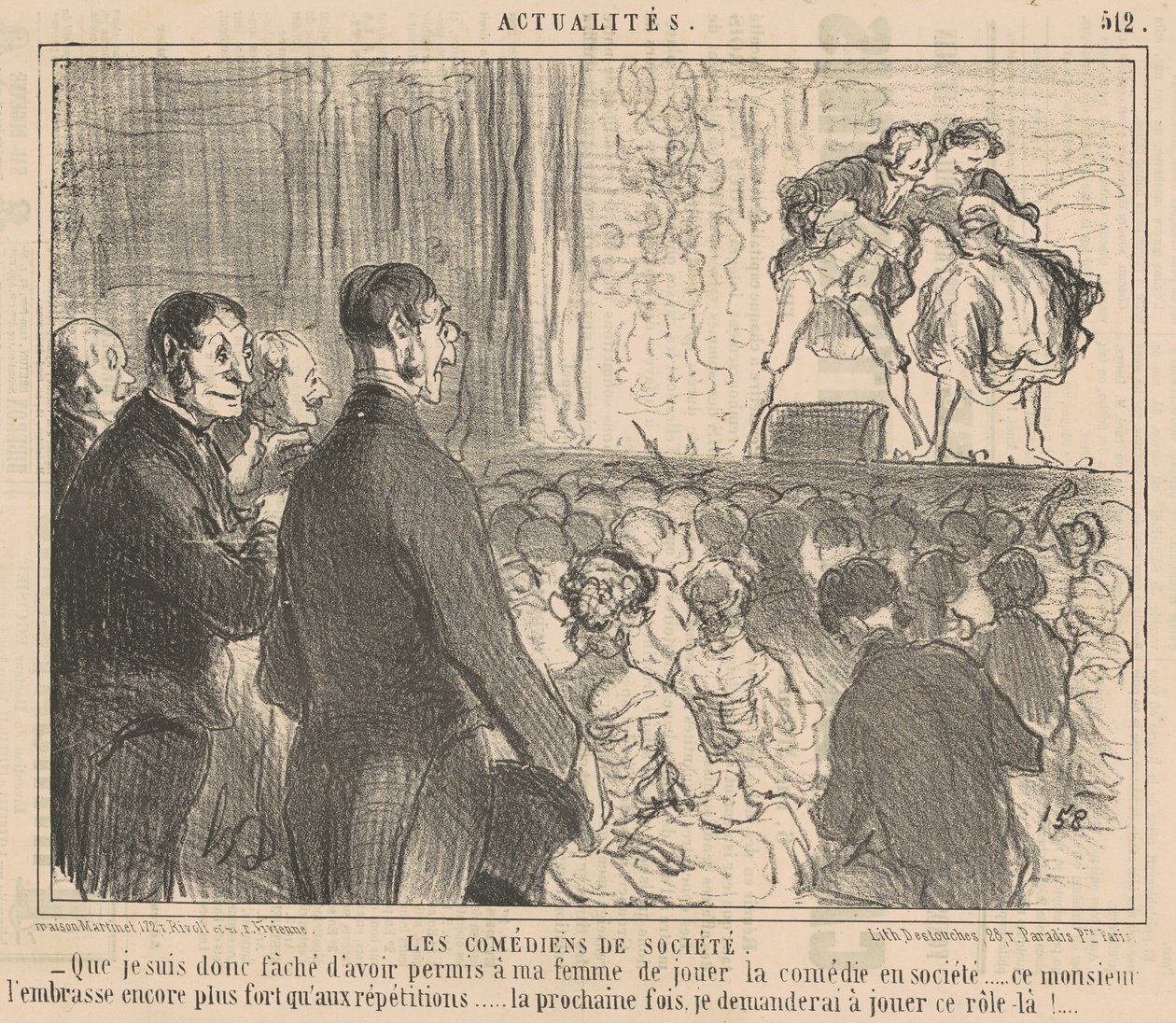 De sosiale komikerne av Honoré Daumier