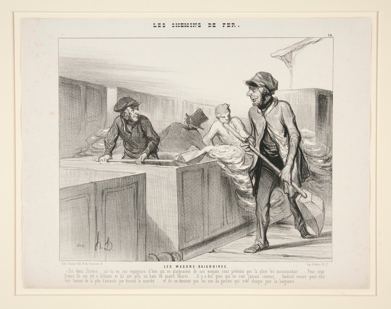 Bath Cars: Hei, Jerome av Honoré Daumier