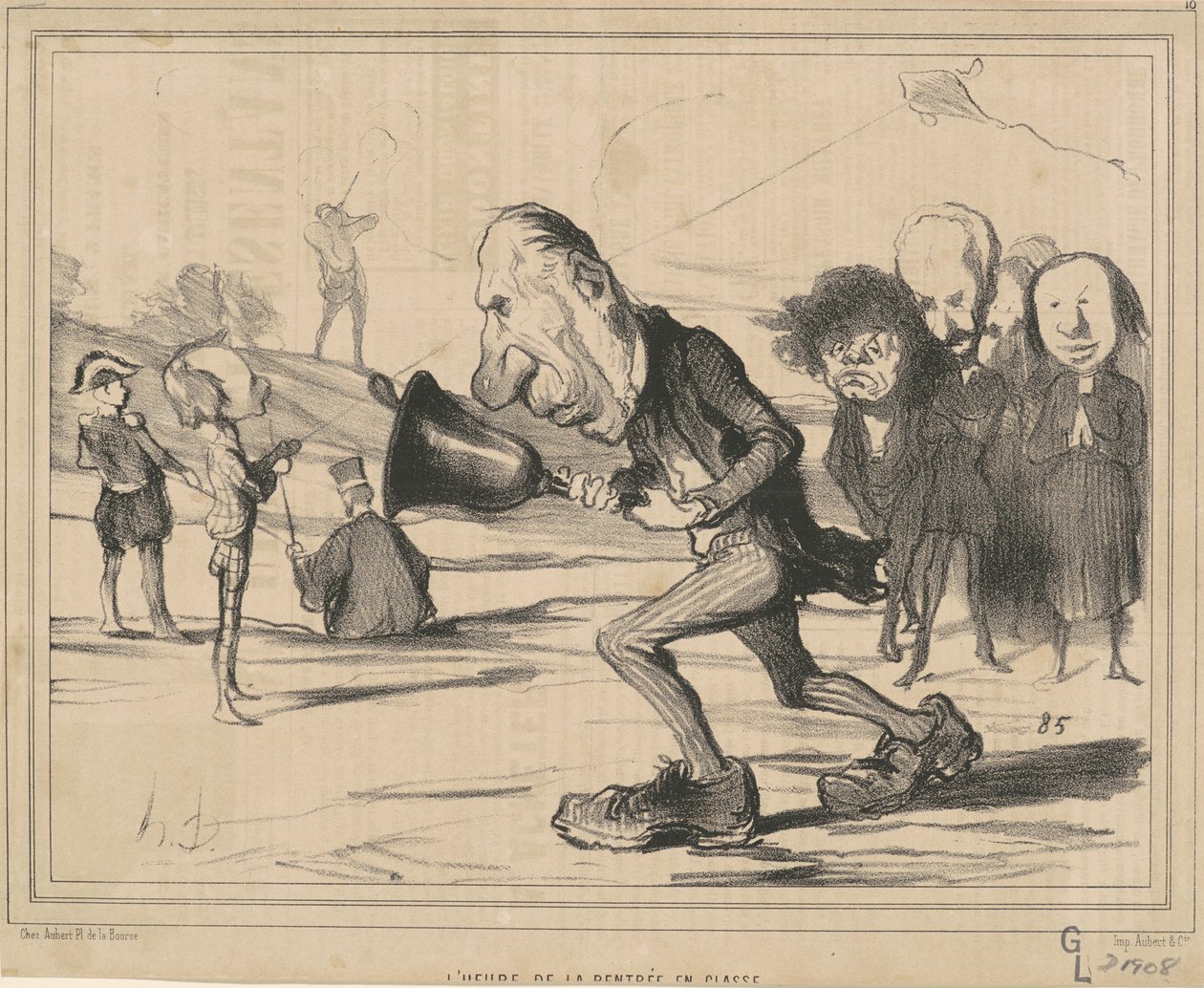 Tilbake til skoletiden av Honoré Daumier