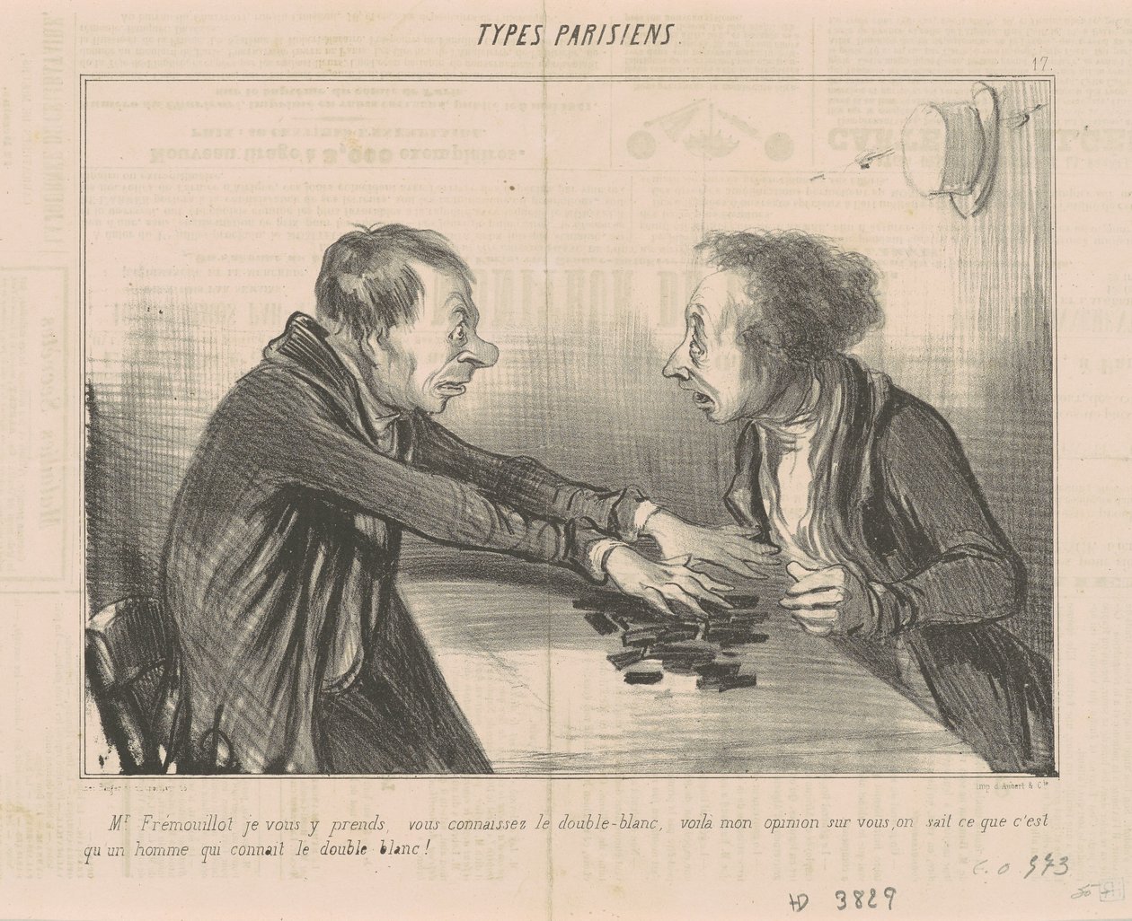 Mr. Frémouillot, jeg tar deg med dit, vet du... av Honoré Daumier