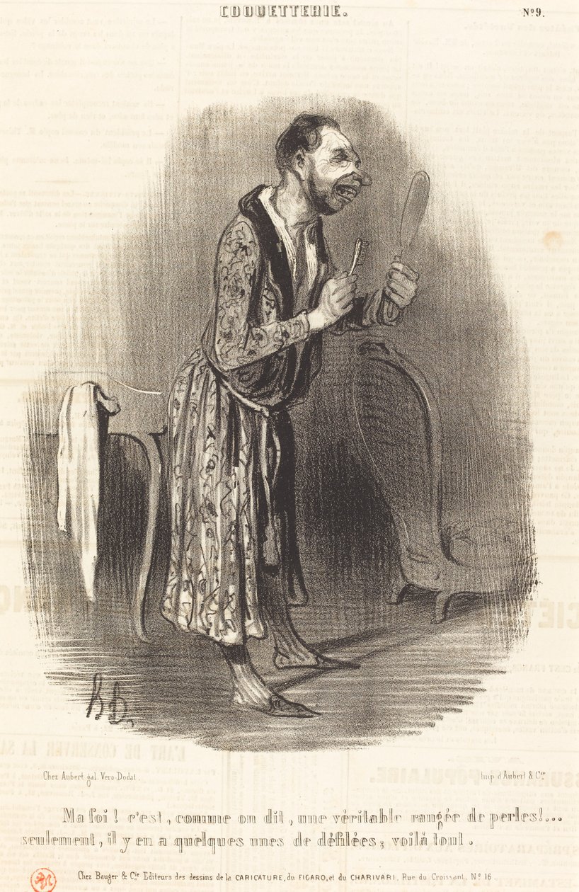 Min tro! det er som de sier... av Honoré Daumier
