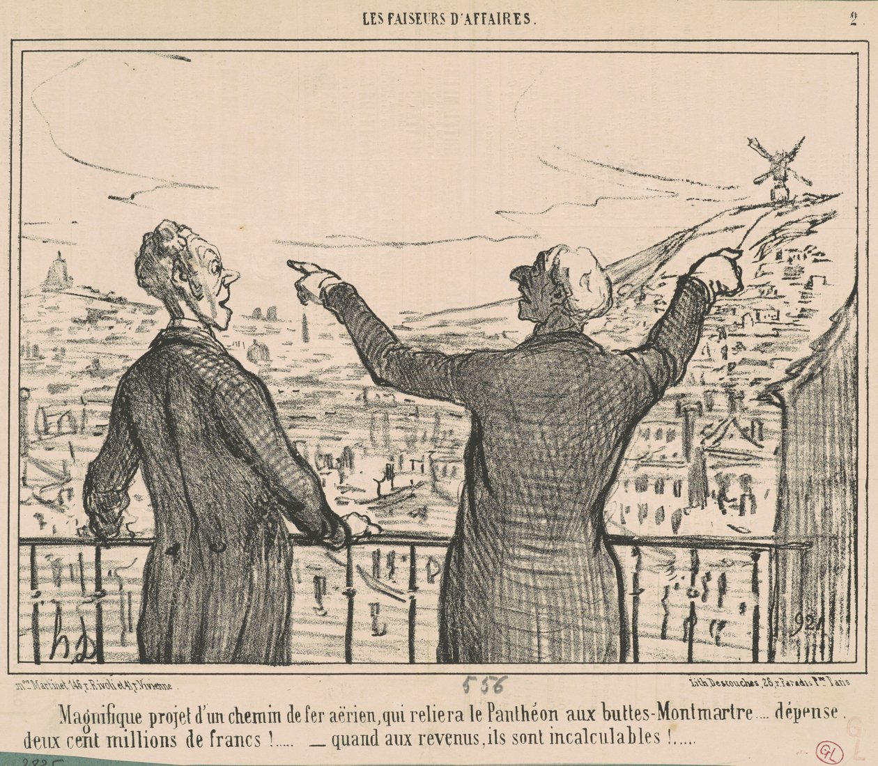 Fantastisk prosjekt... av Honoré Daumier