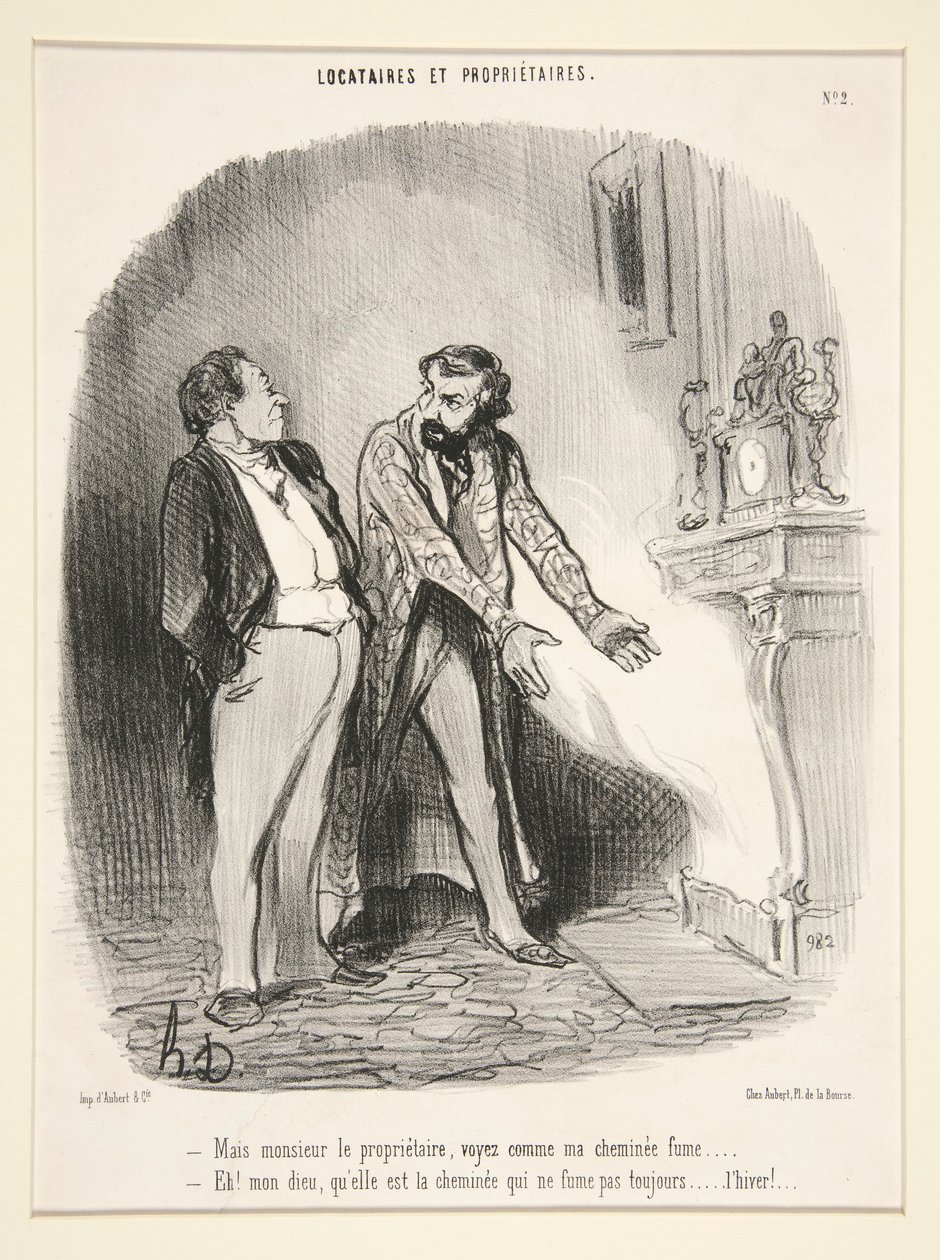 Men herr eier av Honoré Daumier