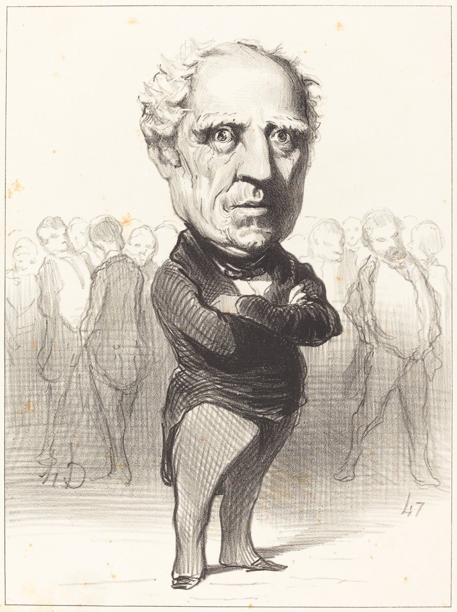 Marskalk Bugeaud av Honoré Daumier