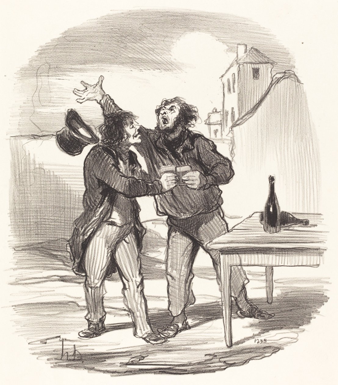 Medlem... av 10. desember som tar... av Honoré Daumier