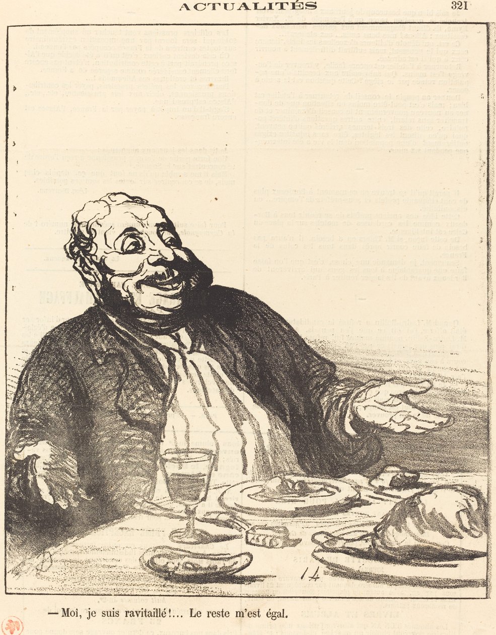 Jeg er forsynt!... av Honoré Daumier