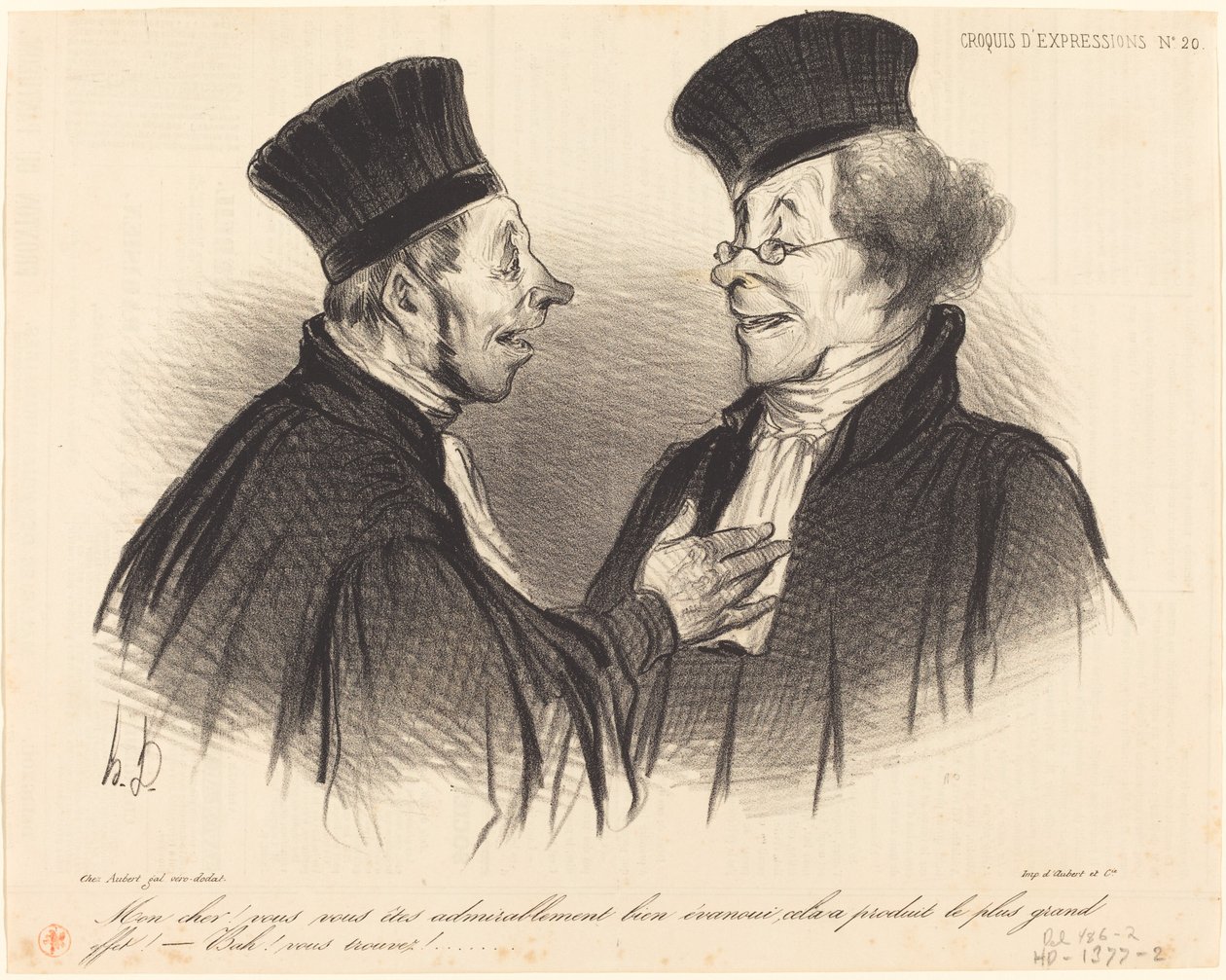 Min kjære! du har beundringsverdig ... besvimt ... av Honoré Daumier
