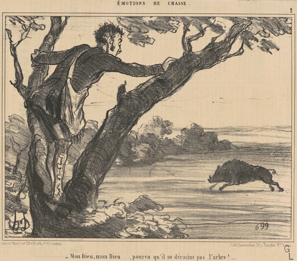 Herregud, herregud... forutsatt... av Honoré Daumier