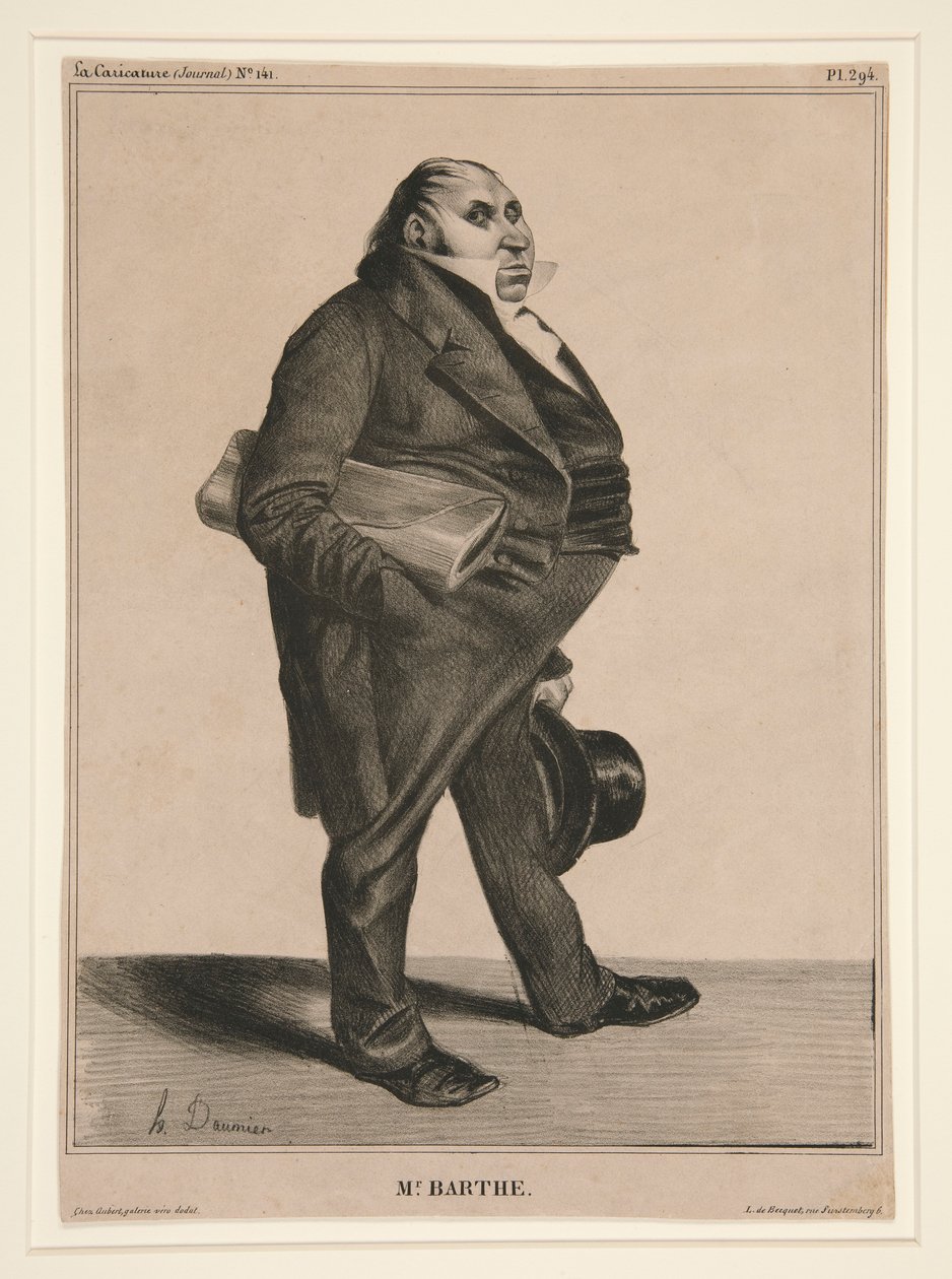 Mr. Barthe, pl. 294 from the series C?l?brit? de la Caricature (Caricature   1358562   no       norwegian Successfully Translated  Original: Sunlight Soap Translat: Sunlight Soap 1233618 no norwegian Successfully Translated Original: Portrait of John Pritk av Honoré Daumier
