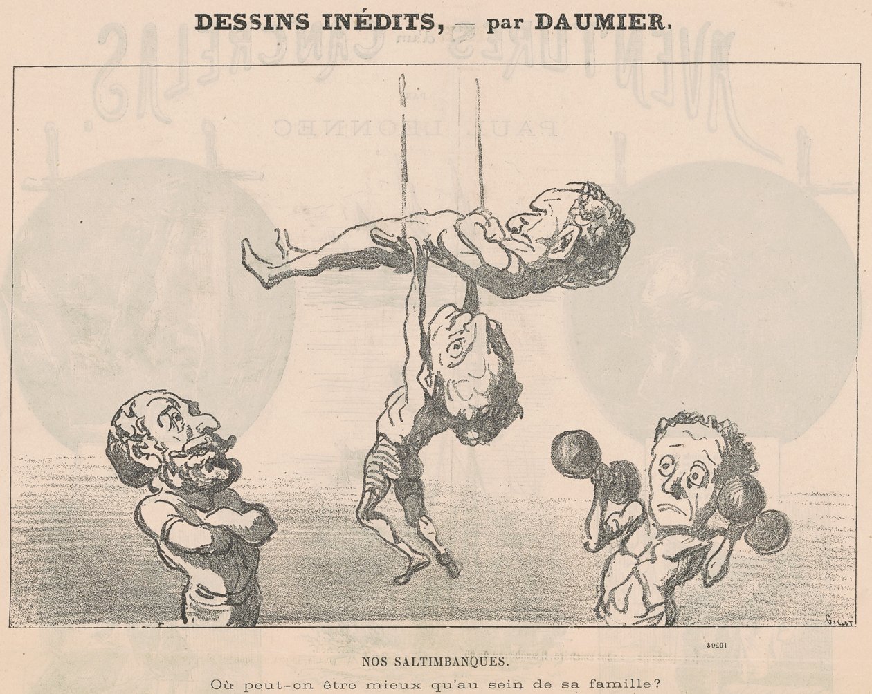 Våre fjellbanker av Honoré Daumier