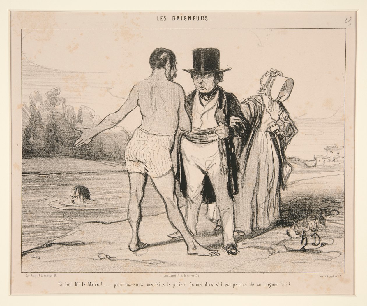 Unnskyld meg, herr ordfører! av Honoré Daumier