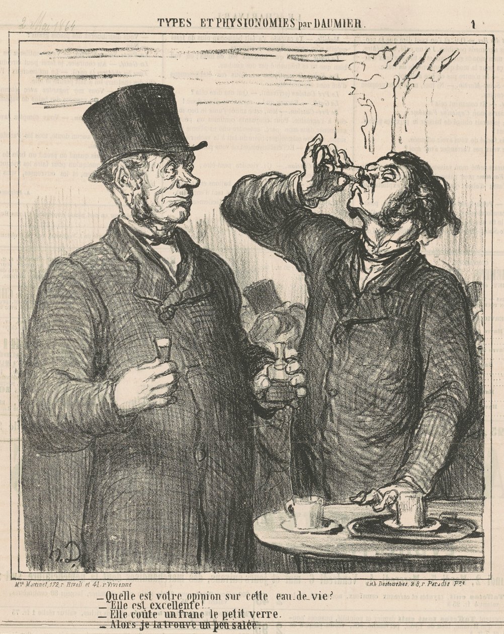 Hva er din mening om... av Honoré Daumier