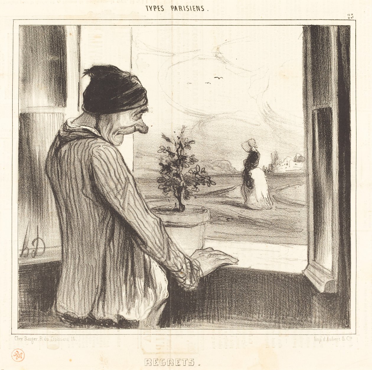 Angrer av Honoré Daumier