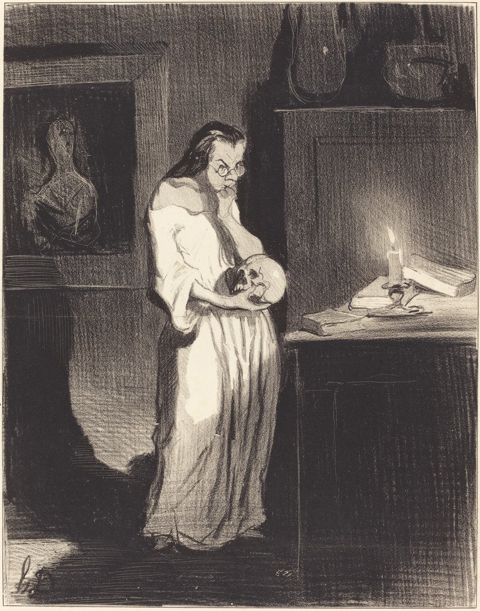 Forbanna barnslig tull!... av Honoré Daumier