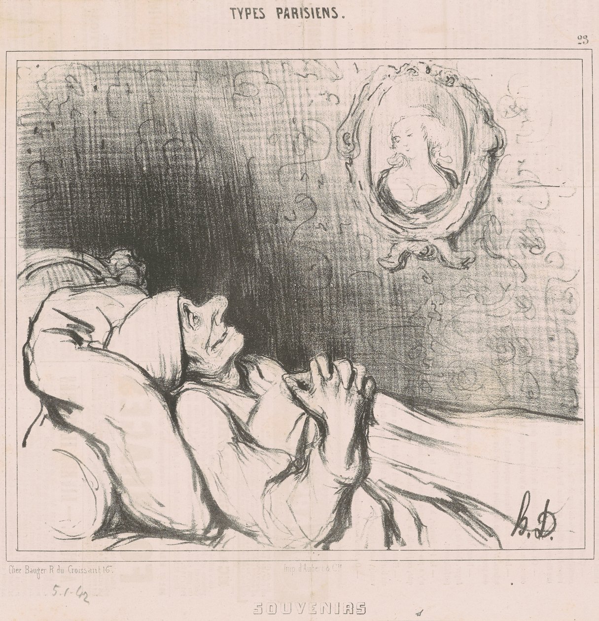 Suvenirer av Honoré Daumier