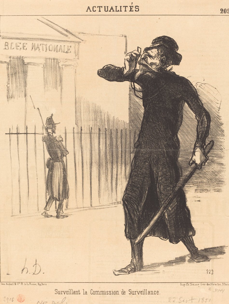 Tilsynsmann for representantskapet av Honoré Daumier