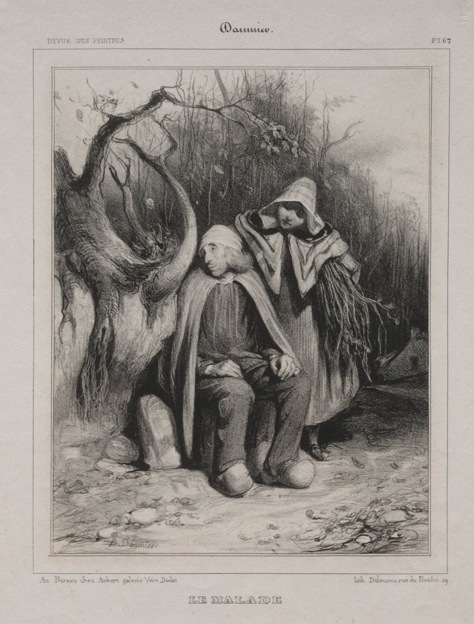 Den ugyldige av Honoré Daumier