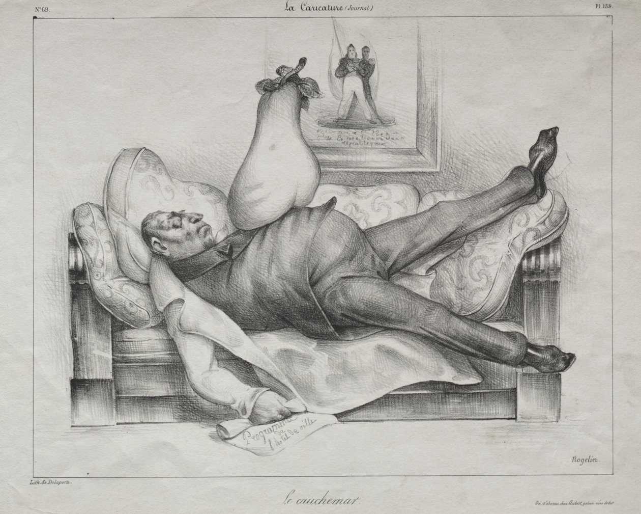 Marerittet av Honoré Daumier