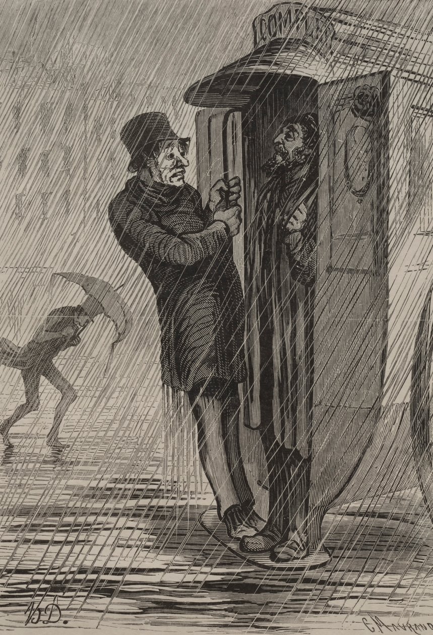 Omnibus: Full. av Honoré Daumier