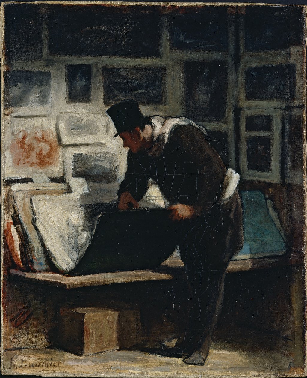 Trykksamleren av Honoré Daumier