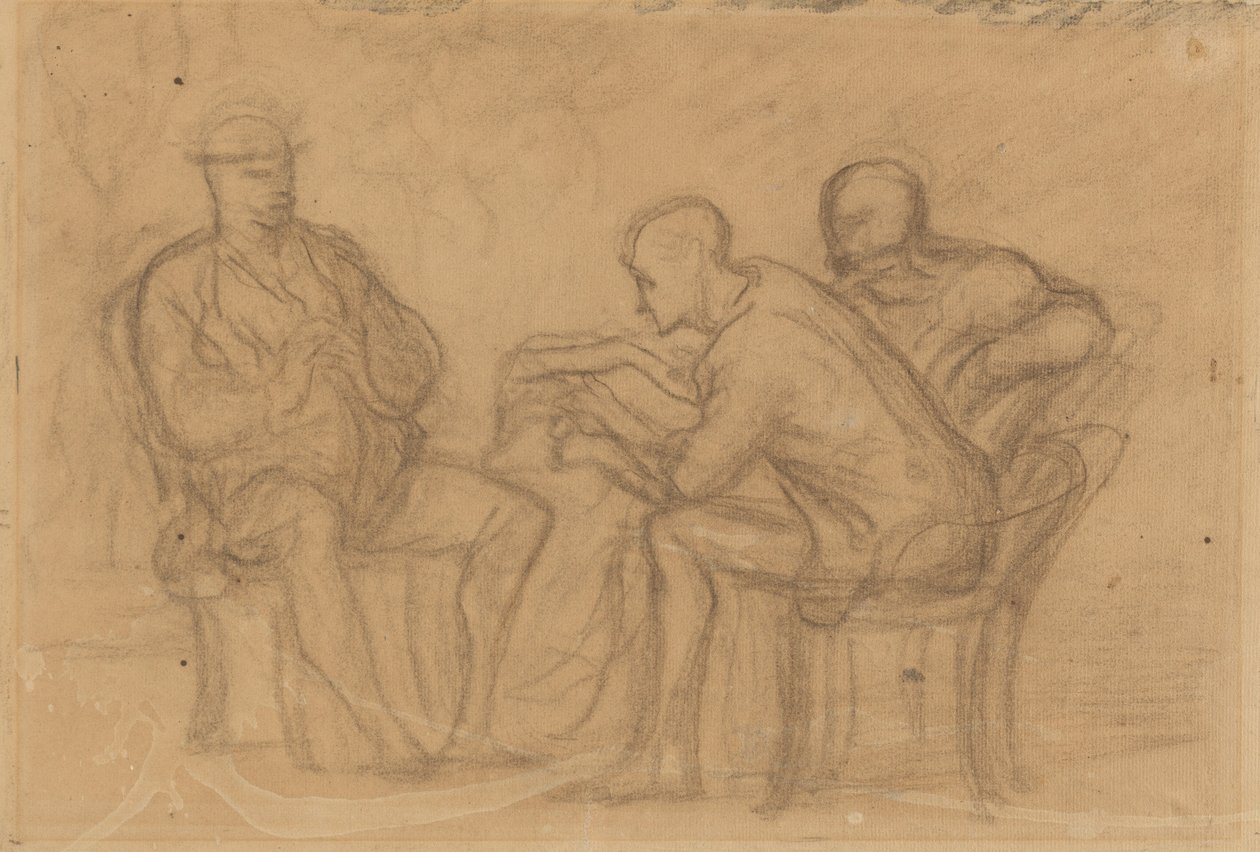 Lesingen av Honoré Daumier