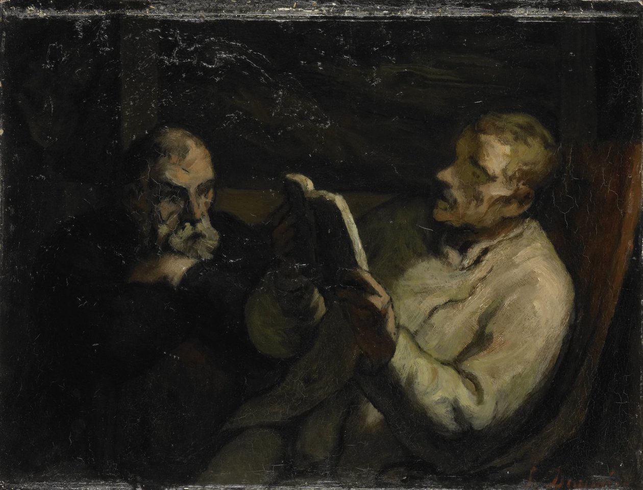 Lesingen av Honoré Daumier