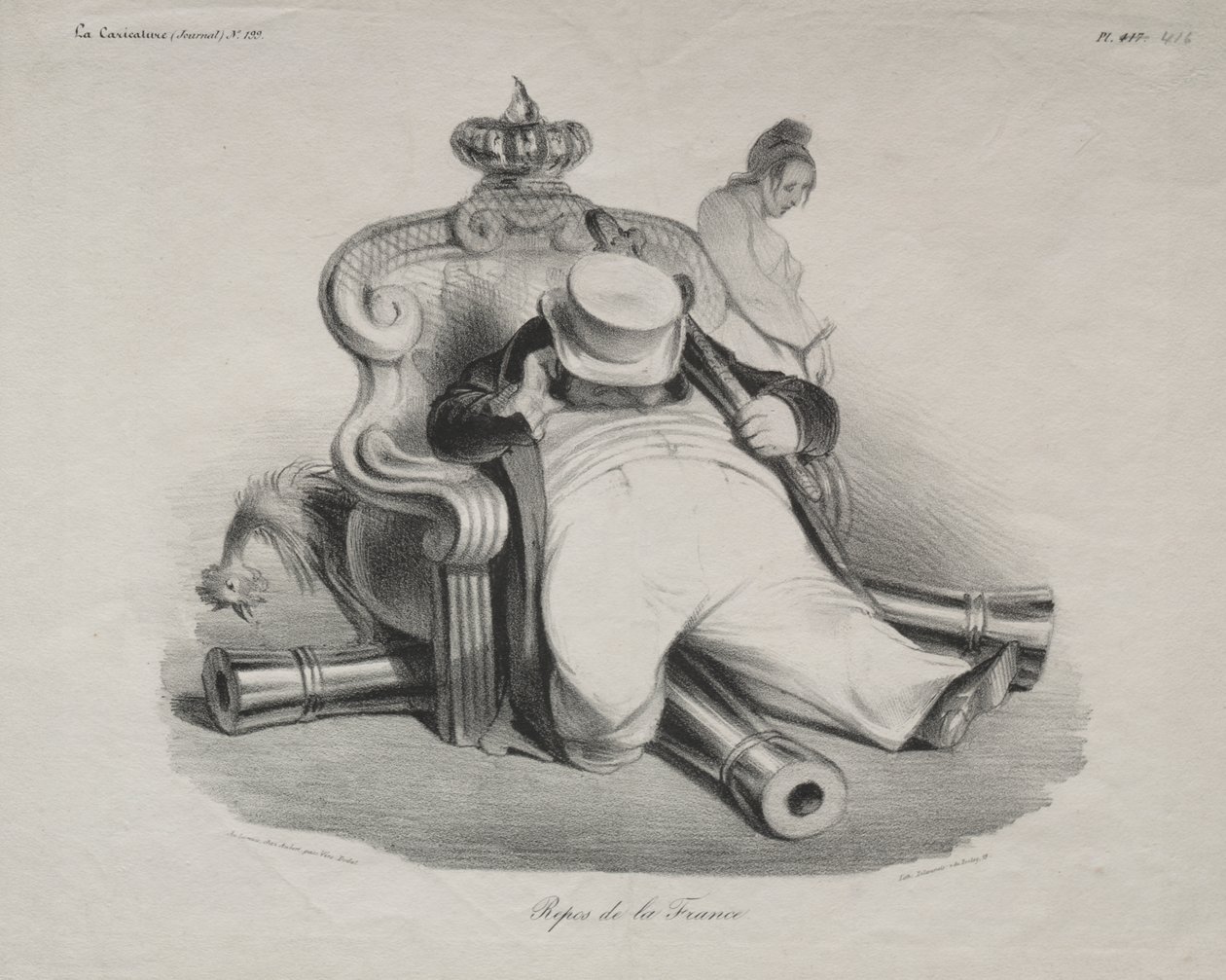 Frankrikes ro av Honoré Daumier