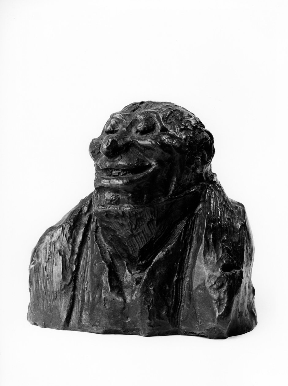Bystene av "" Celebrites du Juste Milieu" "" Karikatur av Auguste Hilarion greve av Keratry (1769-1859), deputat og par av Frankrike"" Skulptur av Honore Daumier (1808-1879) 1800-tallet. Dim i cm H 13 x L 12 Inv RF 262 Musee des Beaux Arts, P av Honoré Daumier