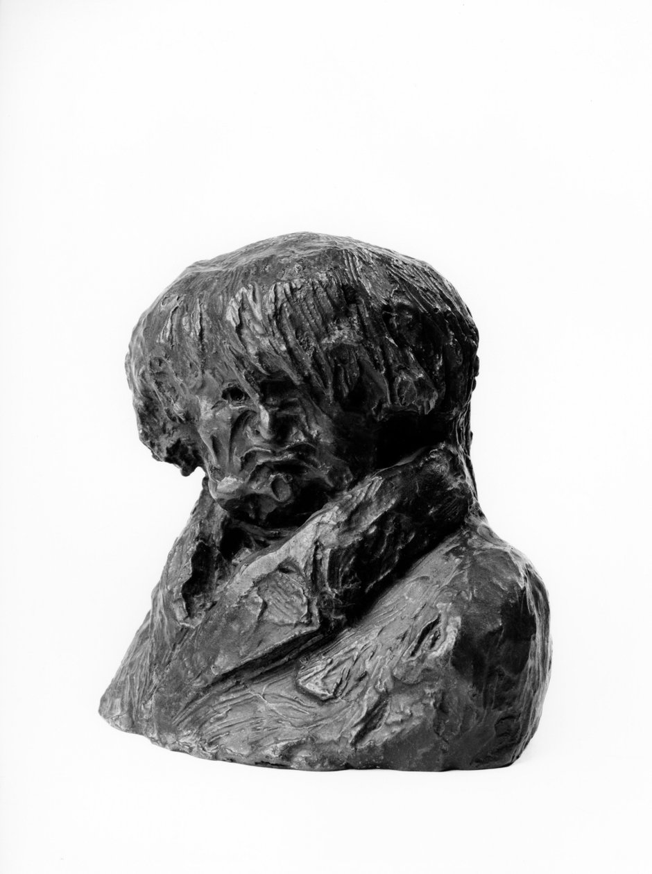 Bystene av "" Celebrites du Juste Milieu" "" Karikatur av Clement Prunelle (1777-1853), lege, stedfortreder og borgermester i Lyon"" Skulptur av Honore Daumier (1808-1879) 1800-tallet. Dim i cm H 13 x L 15 Inv RF 263 Musee des Beaux Arts, Palais Long av Honoré Daumier