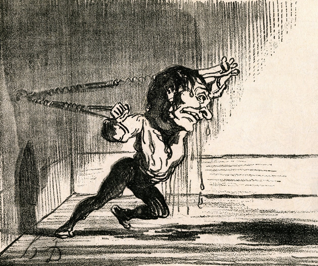 Fornyelsen av mennesket gjennom gymnastikk av Honoré Daumier
