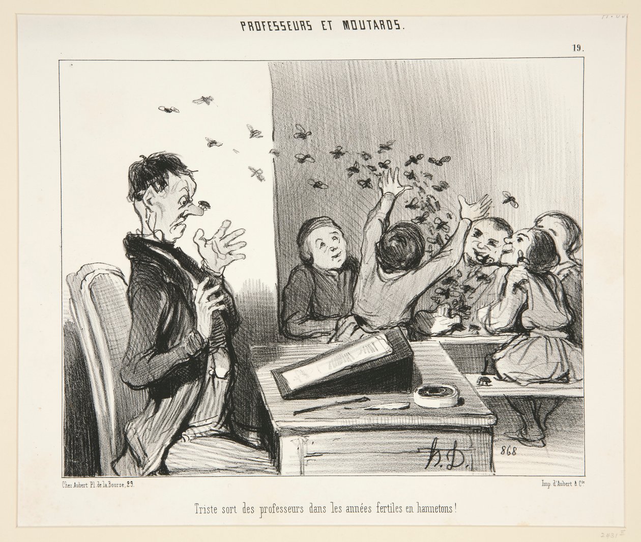 Trist skjebne til lærere? - #19 pf Professorer og sennep av Honoré Daumier