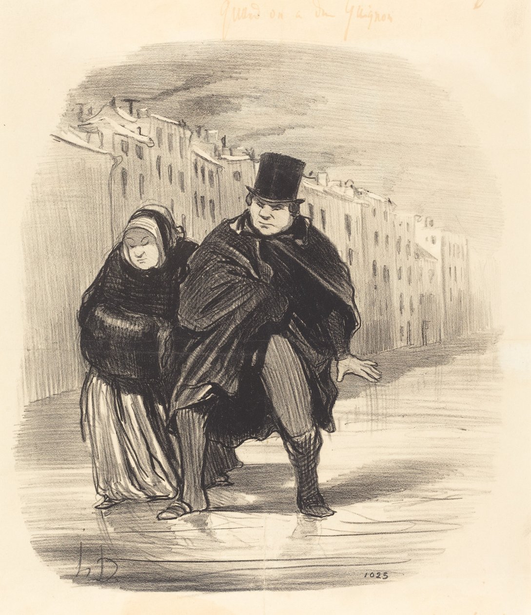Du vil ta meg tilbake igjen... for å gå og ønske... av Honoré Daumier