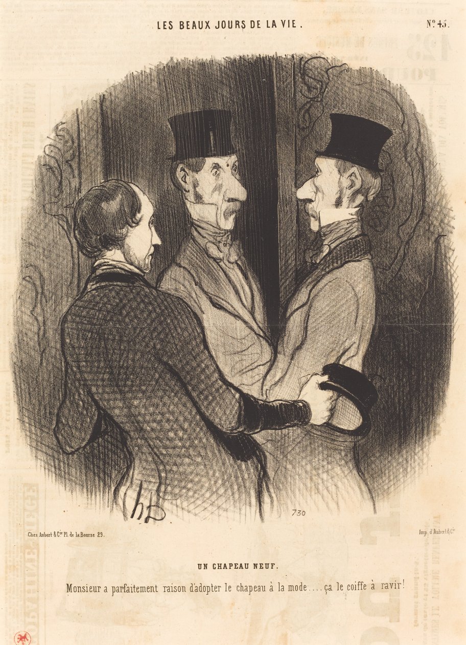En ny lue av Honoré Daumier