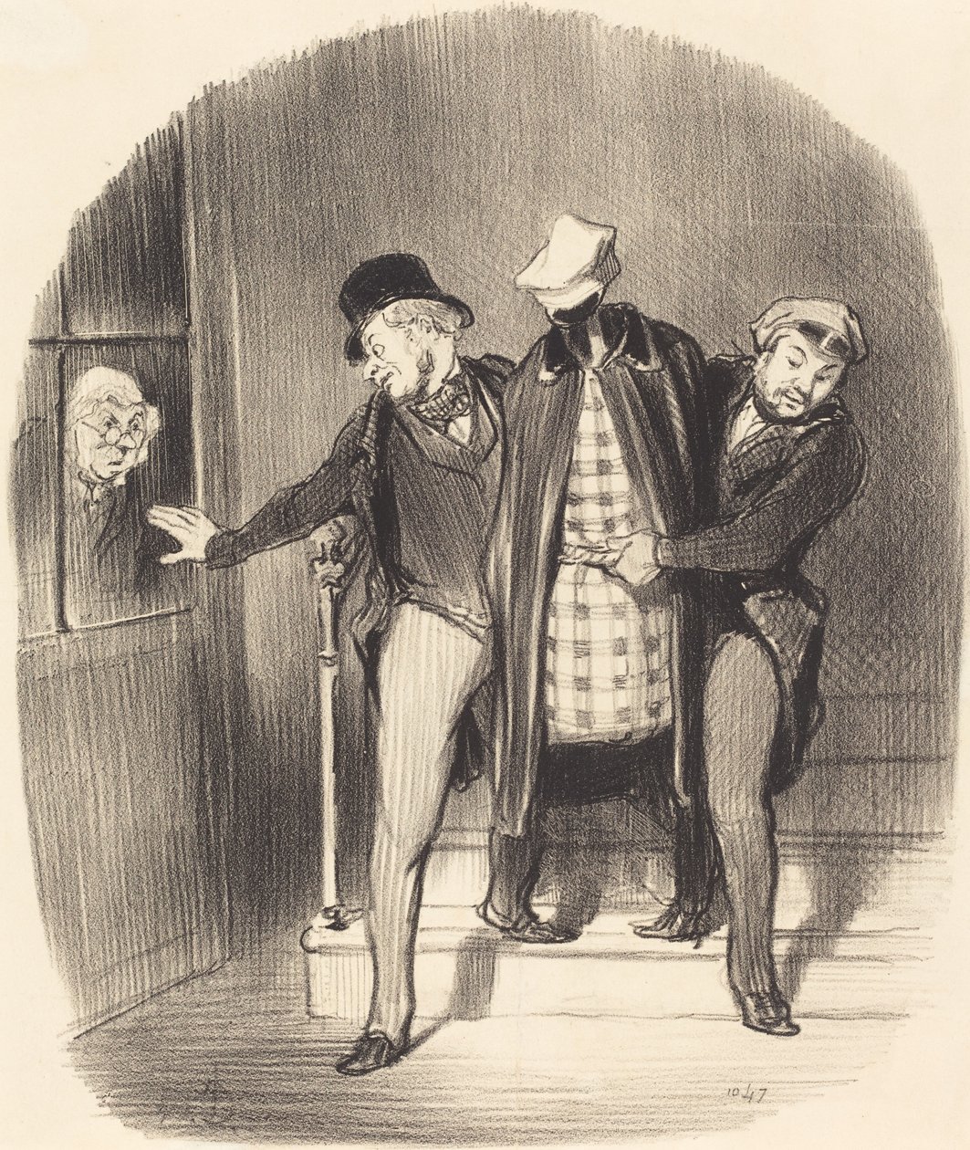 Et stealth-trekk av Honoré Daumier