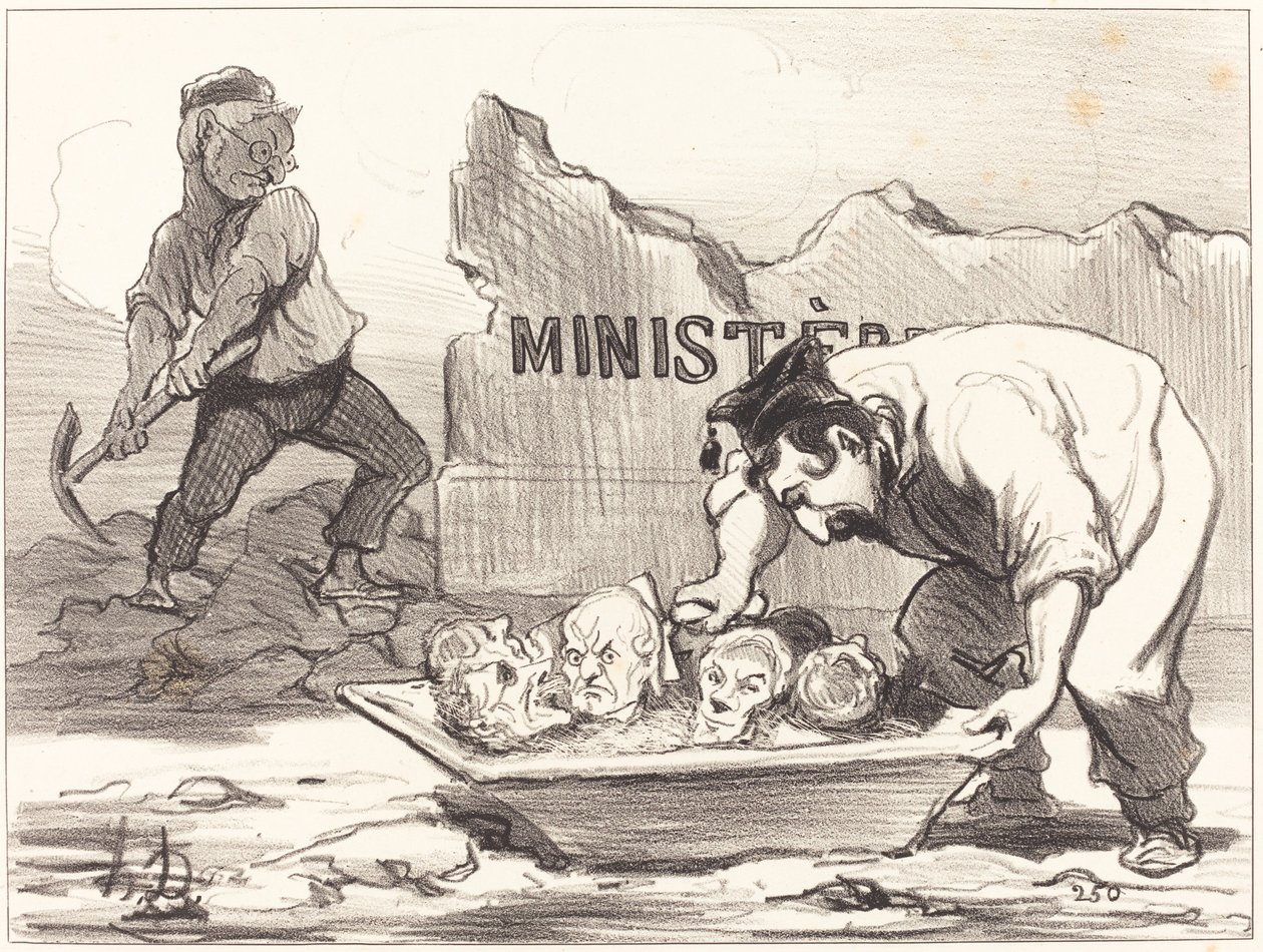 En ompussing av Honoré Daumier